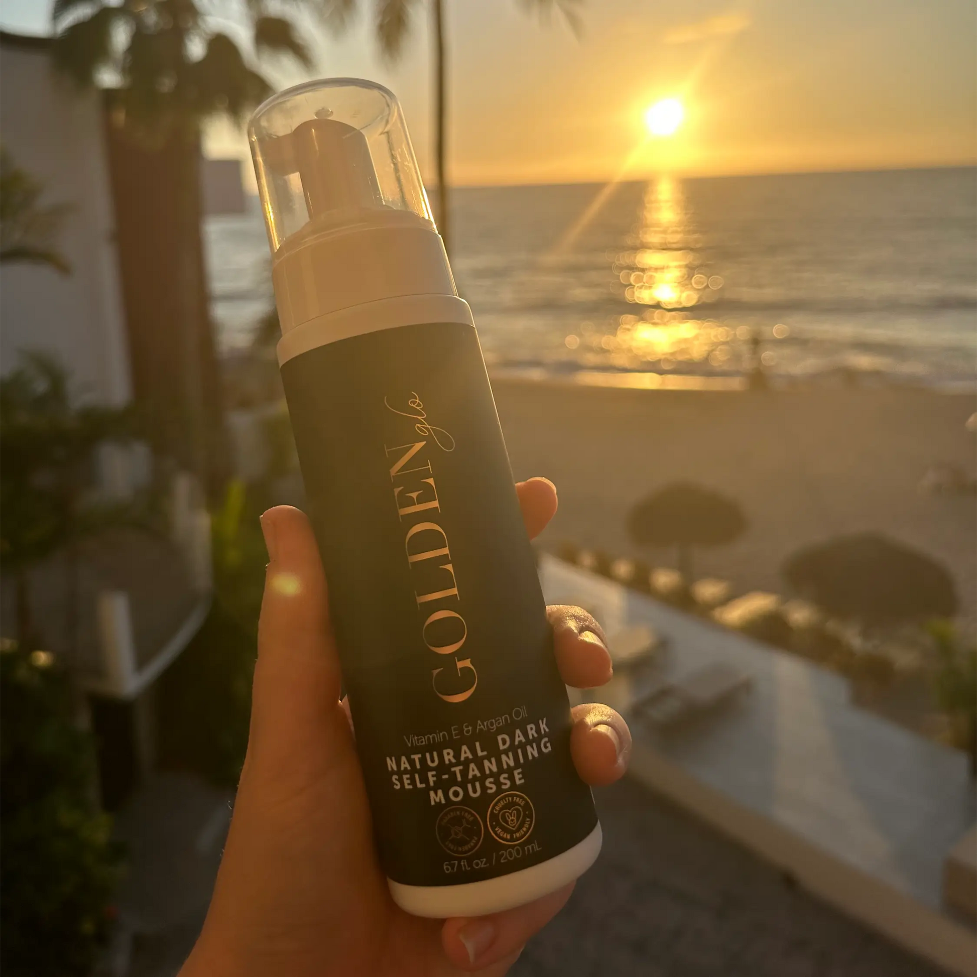 golden glo melanotan 2 Dark Self-tanning Mousse Dark Self-tanning Mousse